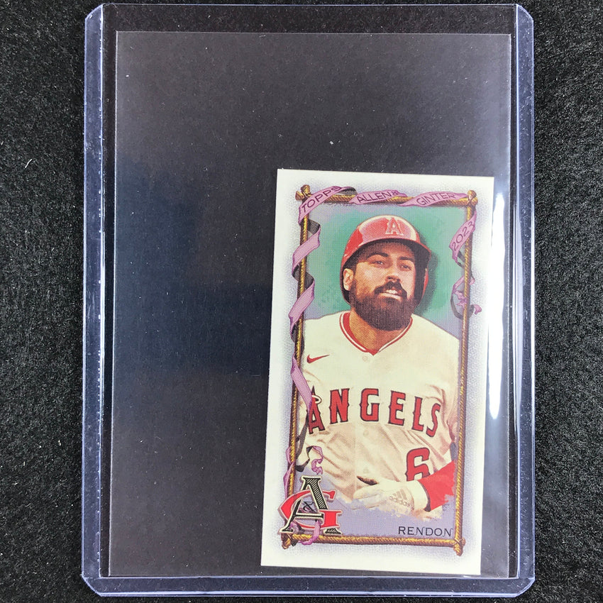 2023 Allen And Ginter Mlb Anthony Rendon Mini Base No 163