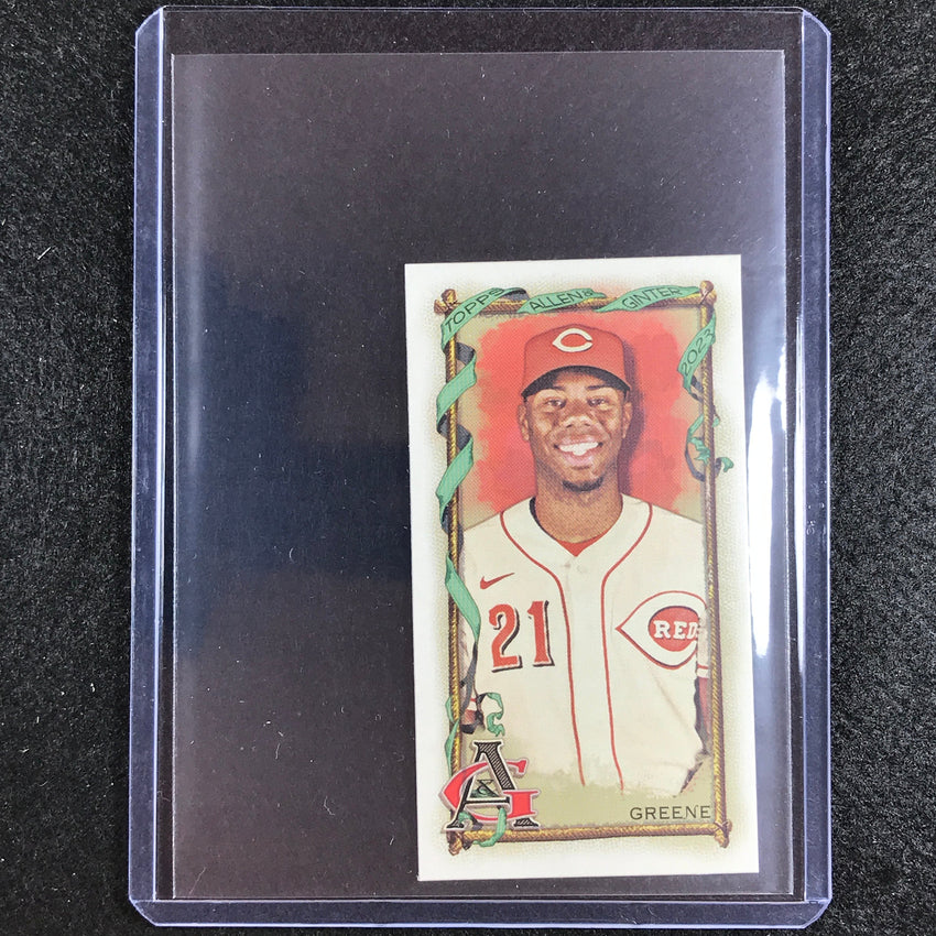2023 Allen And Ginter Mlb Hunter Greene Mini Base No 182