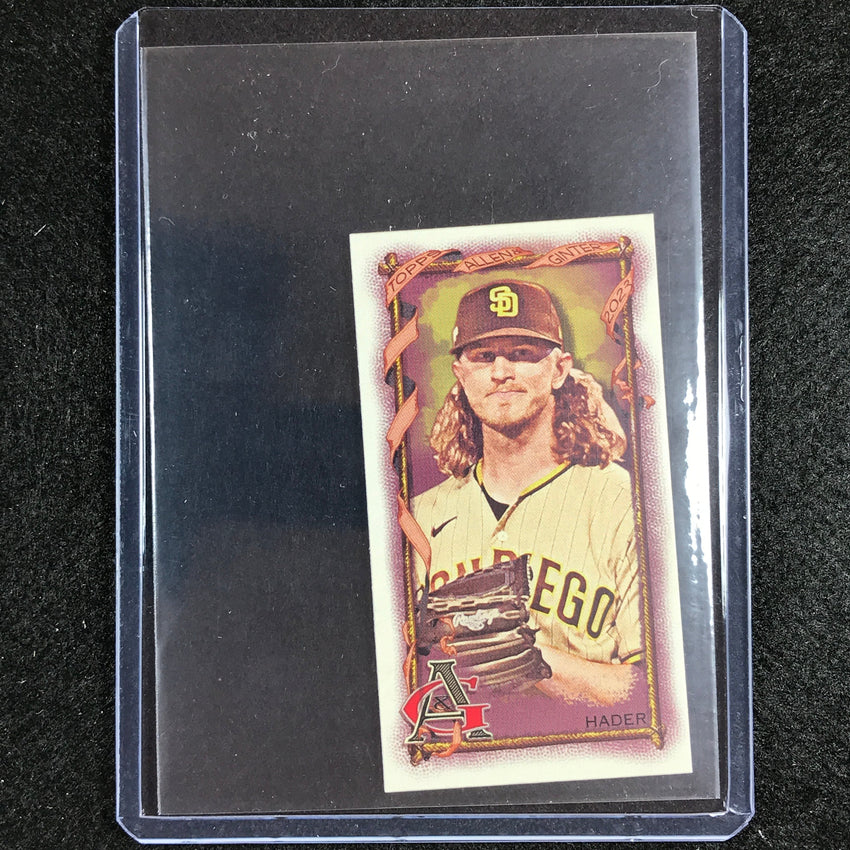 2023 Allen And Ginter Mlb Josh Hader Mini Base No 186
