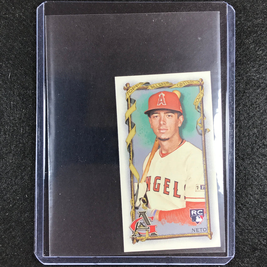 2023 Allen And Ginter Mlb Zach Neto Rookie Mini Base No 194