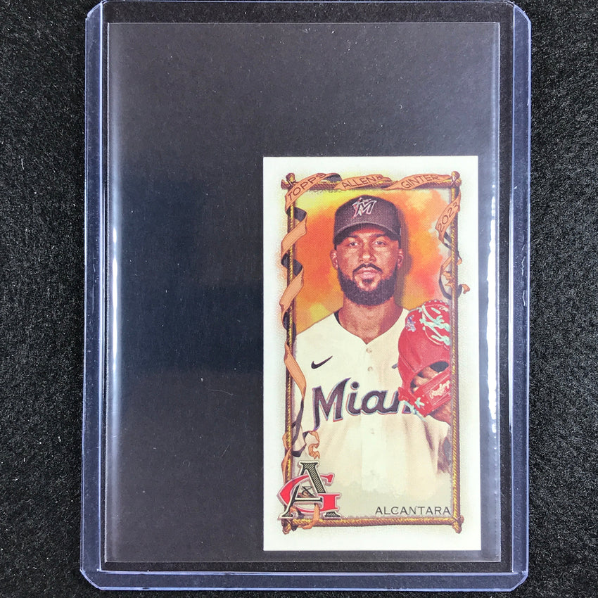 2023 Allen And Ginter Mlb Sandy Alcantara Mini Base No 214