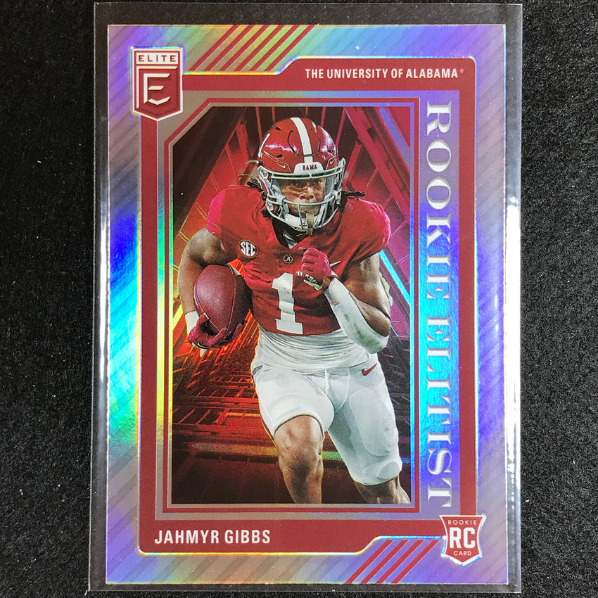 2023 Donruss Elite NFL JAHMYR GIBBS Rookie Elitist Silver #10