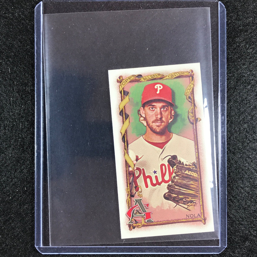 2023 Allen And Ginter Mlb Aaron Nola Mini Base No 263