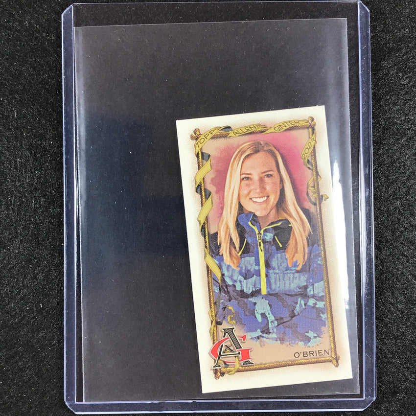 2023 Allen And Ginter Mlb Nina Obrien Mini Base No 266
