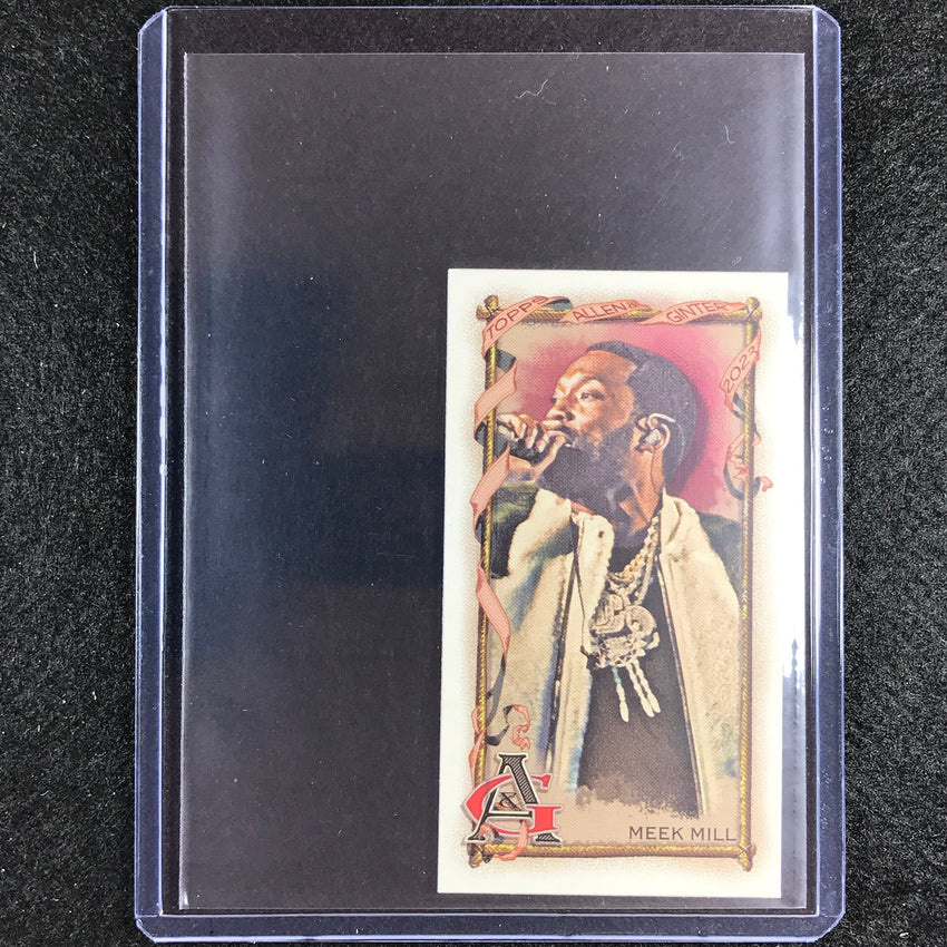 2023 Allen And Ginter Mlb Meek Mill Mini Base No 277
