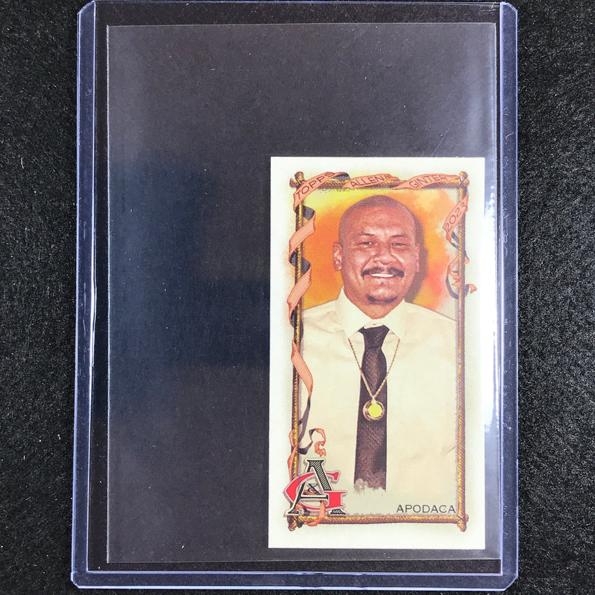 2023 Allen And Ginter Mlb Nathan Doggface Apodaca Mini Base No 287