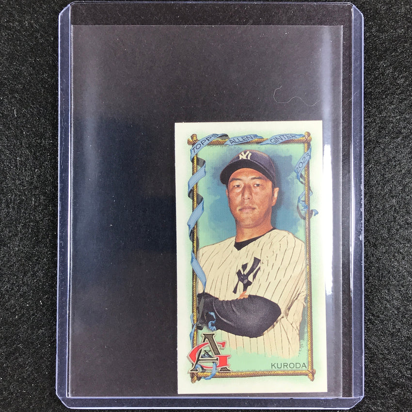2023 Allen And Ginter Mlb Hiroki Kuroda Mini Base Sp No 331