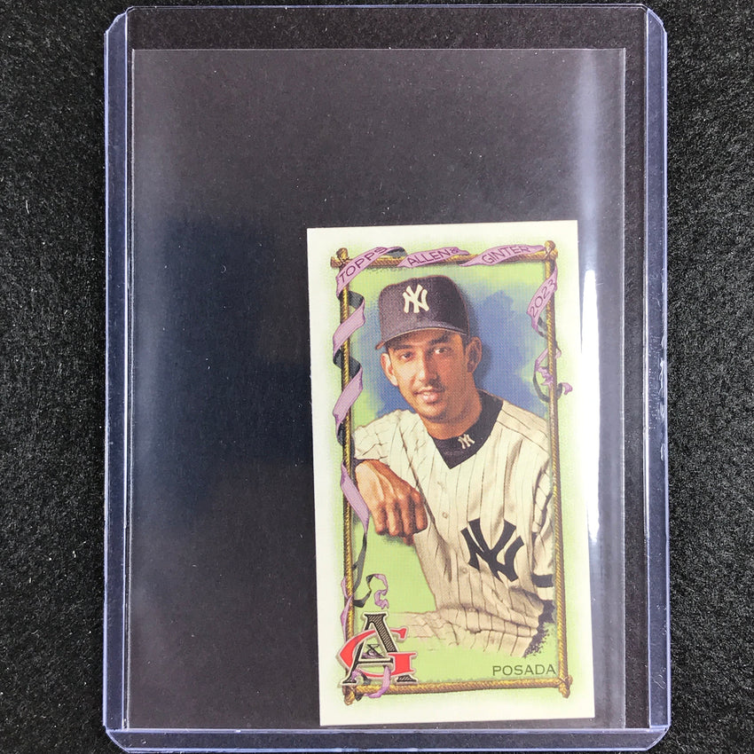 2023 Allen And Ginter Mlb Jorge Posada Mini Base Sp No 336