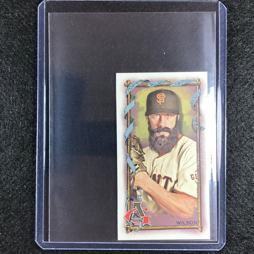 2023 Allen And Ginter Mlb Brian Wilson Mini Base Sp No 344