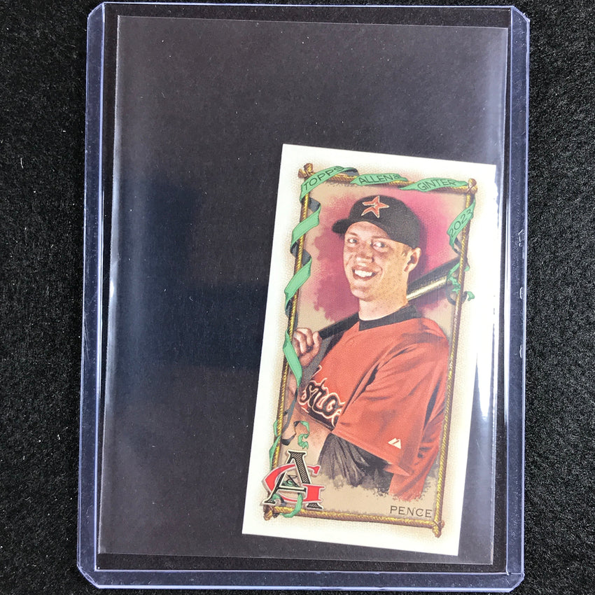 2023 Allen And Ginter Mlb Hunter Pence Mini Base Sp No 349