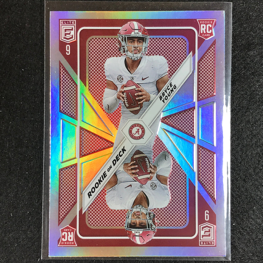2023 Donruss Elite NFL BRYCE YOUNG Rookie on Deck Silver #1