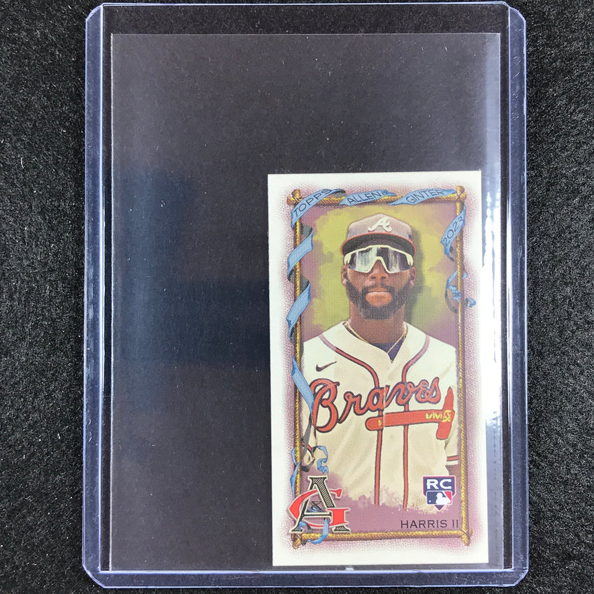 2023 Allen And Ginter Mlb Michael Harris Ii Rookie Mini Aandg Parallel No 12