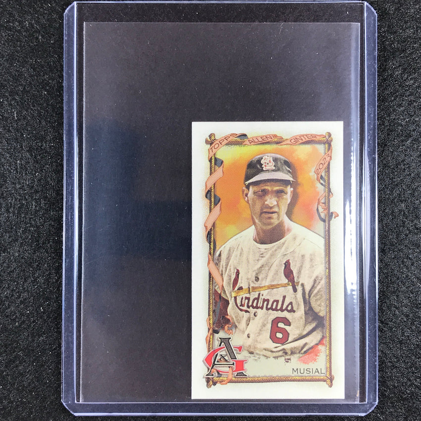 2023 Allen And Ginter Mlb Stan Musial Mini Allen And Ginter Aandg Parallel No 25