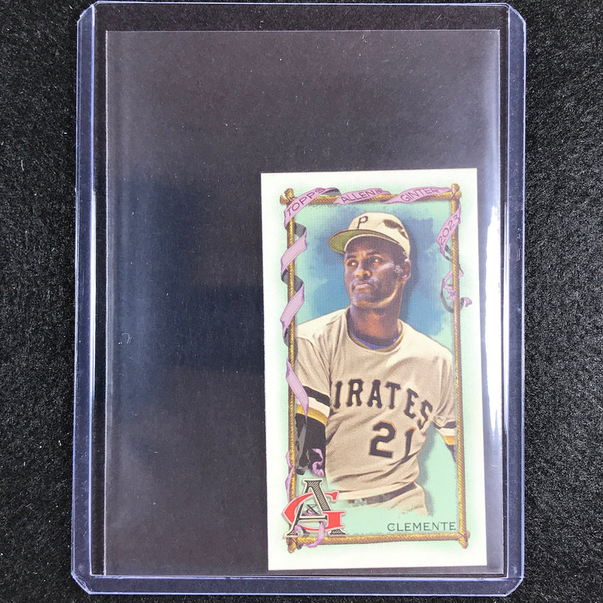 2023 Allen And Ginter Mlb Roberto Clemente Mini Allen And Ginter Aandg Parallel No 27