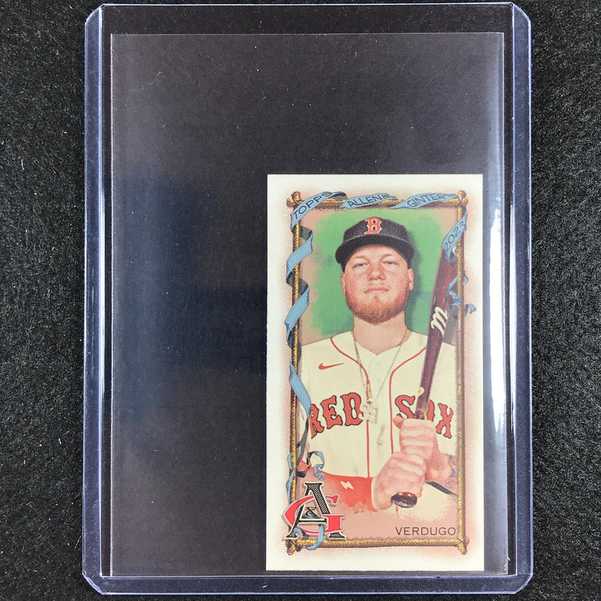 2023 Allen And Ginter Mlb Alex Verdugo Mini Allen And Ginter Aandg Parallel No 35