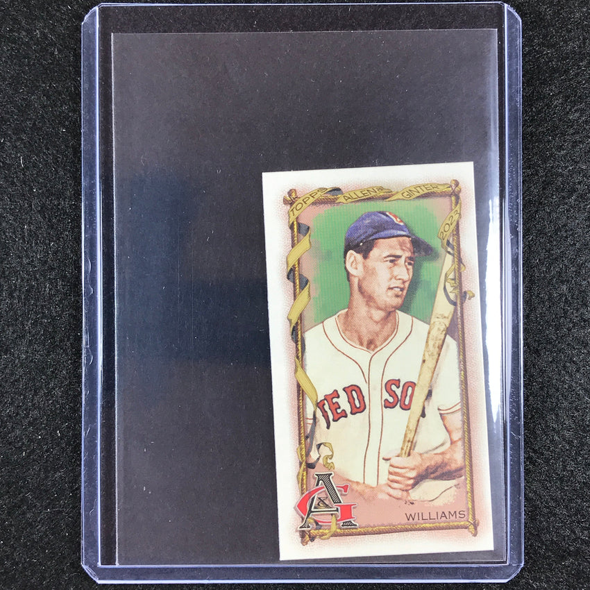 2023 Allen And Ginter Mlb Ted Williams Mini Allen And Ginter Aandg Parallel No 38
