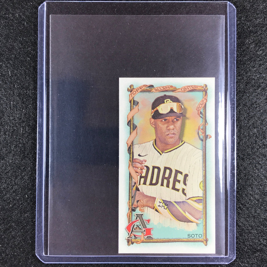 2023 Allen And Ginter Mlb Juan Soto Mini Allen And Ginter Aandg Parallel No 39