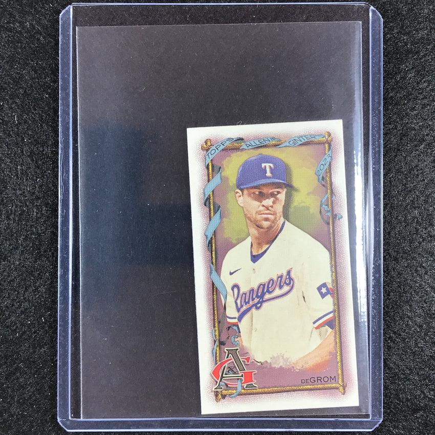 2023 Allen And Ginter Mlb Jacob Degrom Mini Allen And Ginter Aandg Parallel No 42