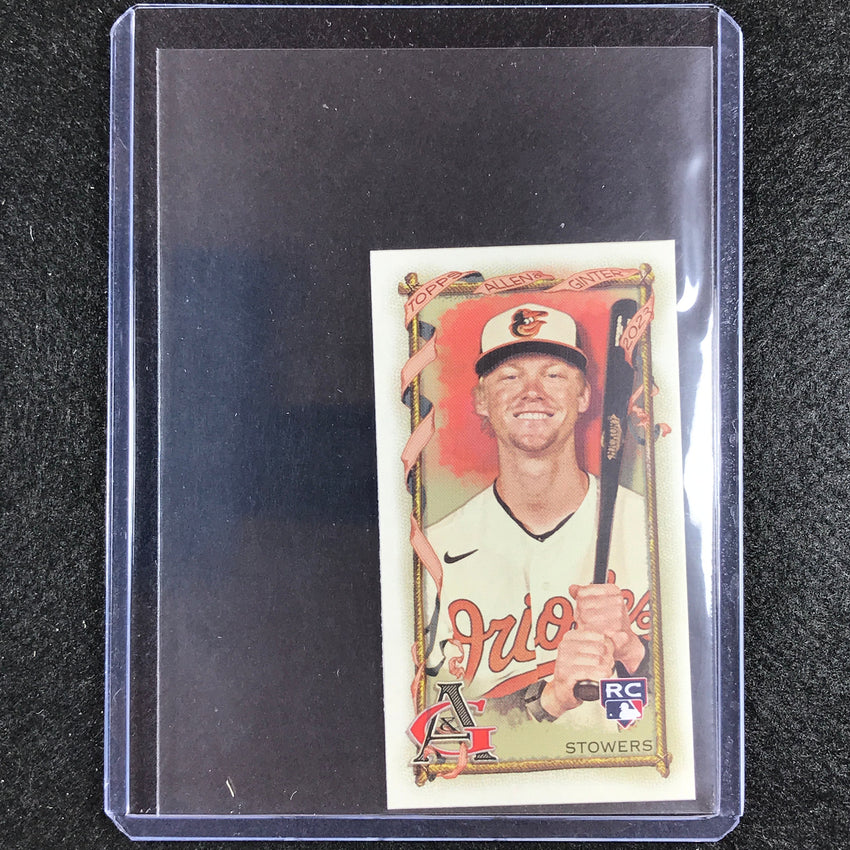 2023 Allen And Ginter Mlb Kyle Stowers Rookie Mini Allen And Ginter Aandg Parallel No 45