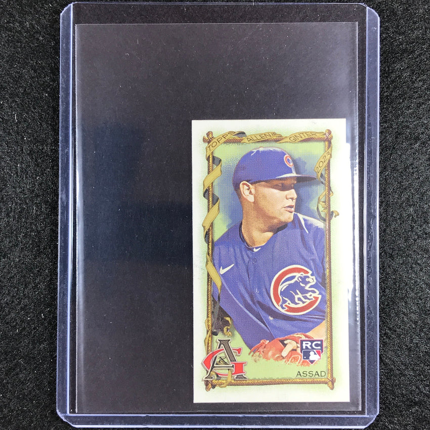 2023 Allen And Ginter Mlb Javier Assad Rookie Mini Allen Ginter Aandg Parallel No 119