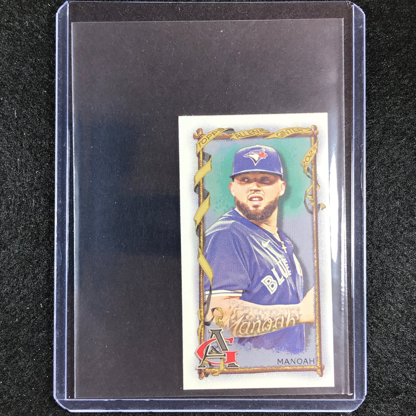 2023 Allen And Ginter Mlb Alek Manoah Mini Allen And Ginter Aandg Parallel No 108