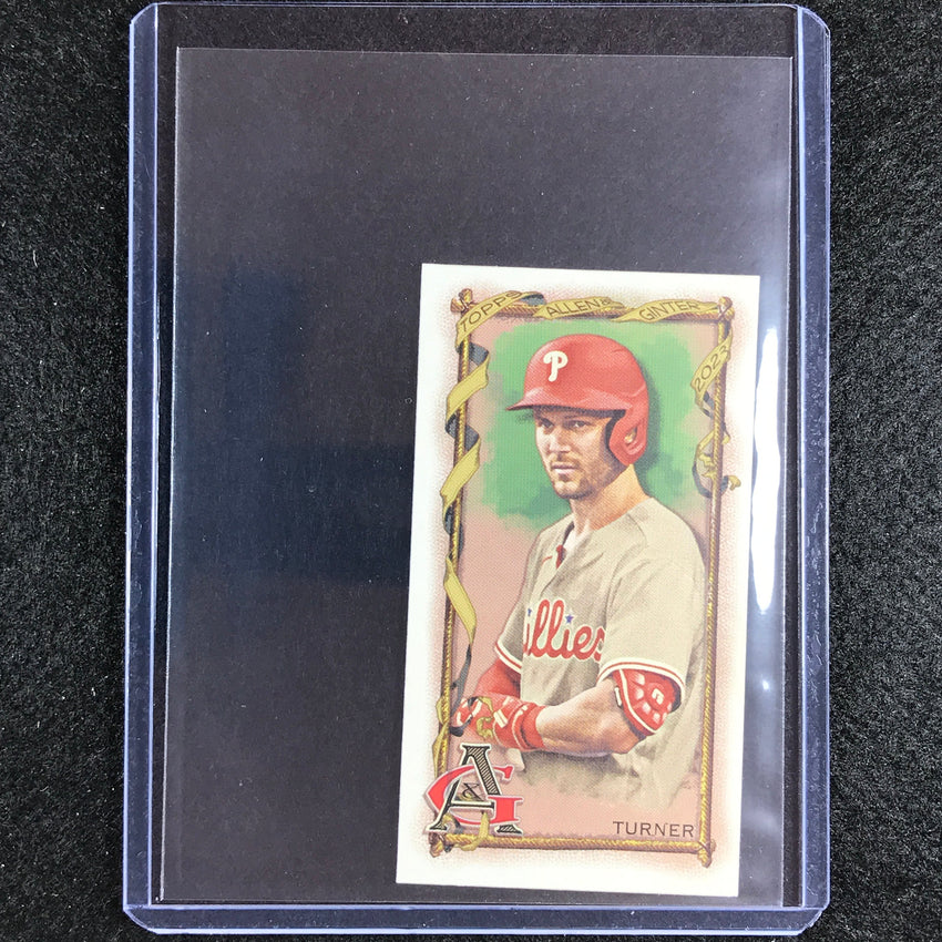 2023 Allen And Ginter Mlb Trea Turner Mini Allen And Ginter Aandg Parallel No 66