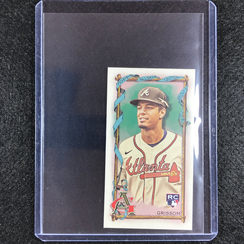 2023 Allen And Ginter Mlb Vaughn Grissom Rookie Mini Allen Ginter Aandg Parallel No 50