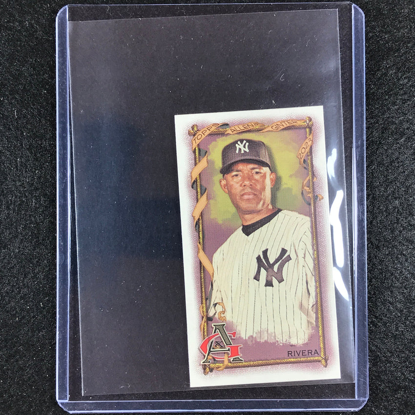 2023 Allen And Ginter Mlb Mariano Rivera Mini Allen And Ginter Aandg Parallel No 48