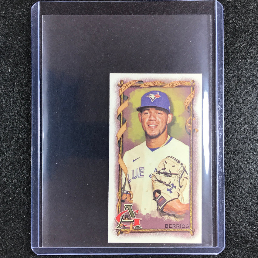 2023 Allen And Ginter Mlb Jose Berrios Mini Allen And Ginter Aandg Parallel No 179