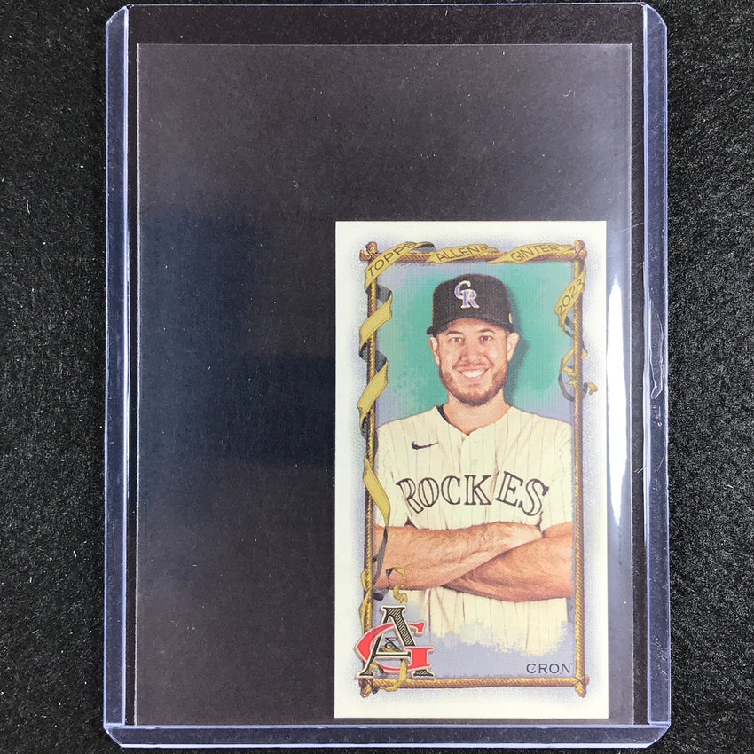 2023 Allen And Ginter Mlb C.j. Cron Mini Allen And Ginter Aandg Parallel No 174