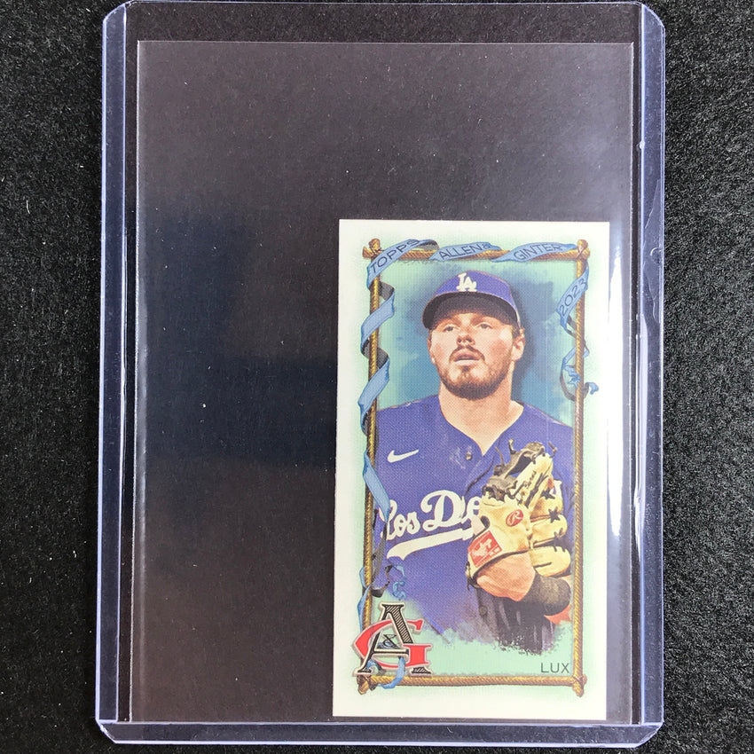 2023 Allen And Ginter Mlb Gavin Lux Mini Allen And Ginter Aandg Parallel No 153