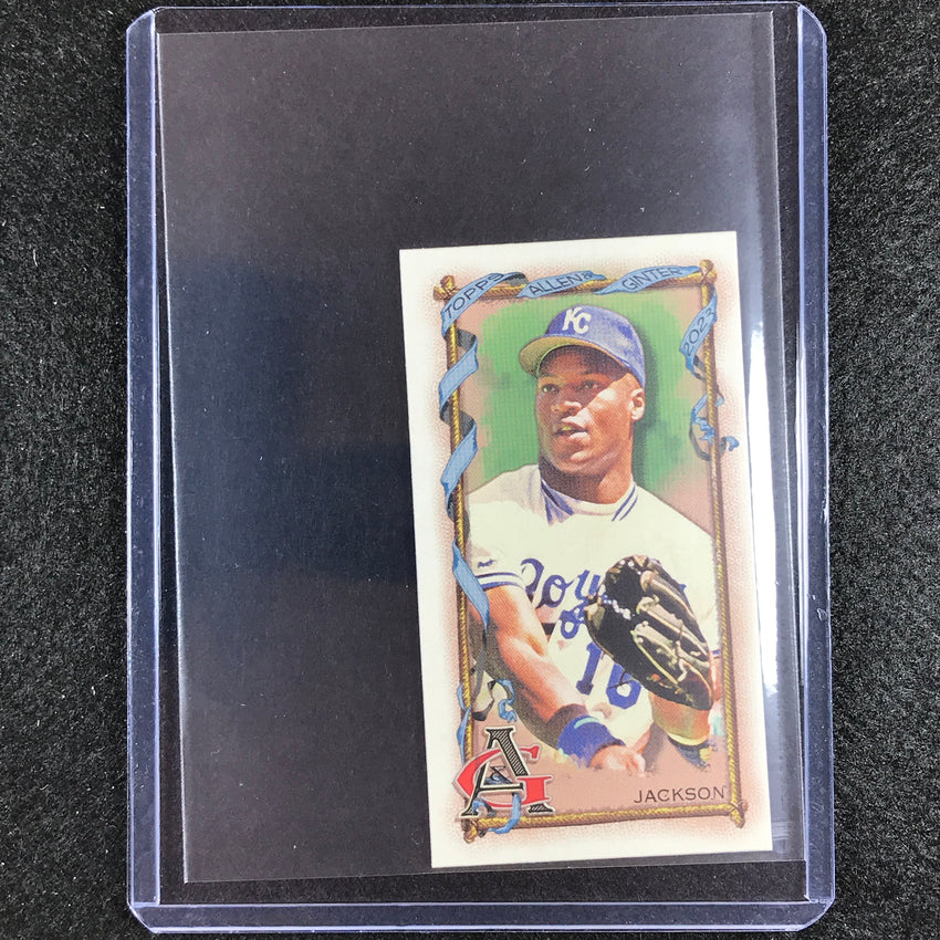 2023 Allen And Ginter Mlb Bo Jackson Mini Allen And Ginter Aandg Parallel No 135