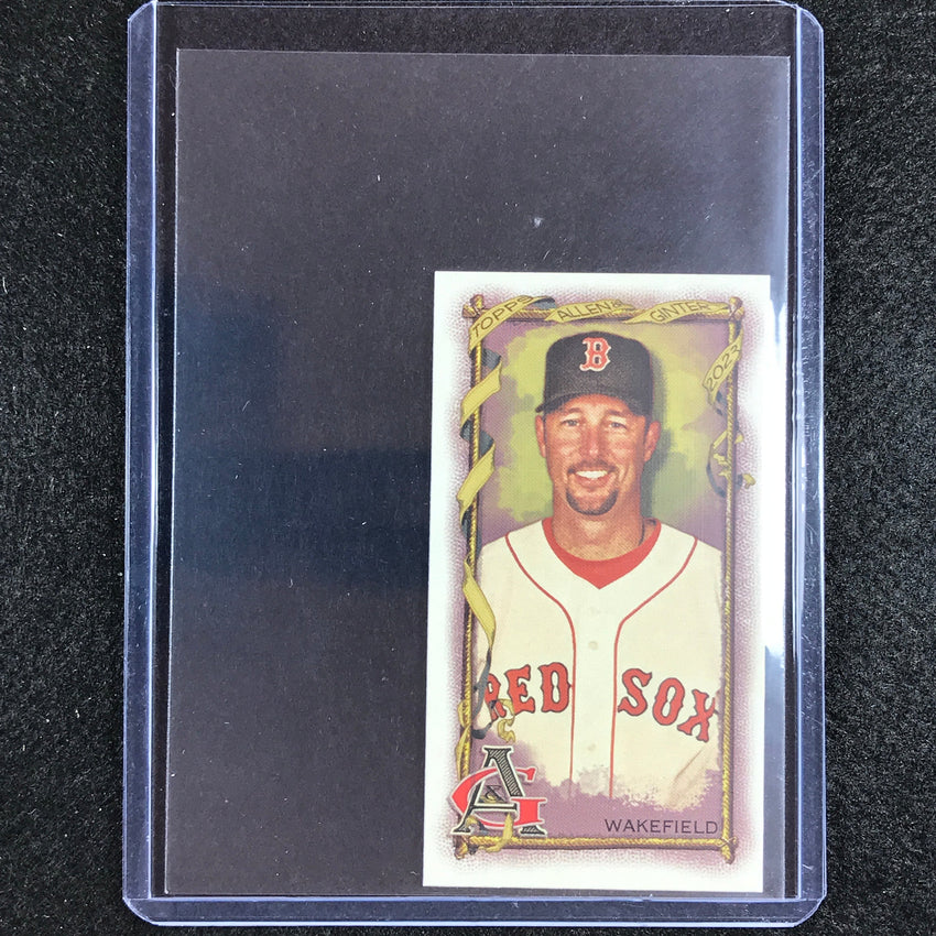 2023 Allen And Ginter Mlb Tim Wakefield Mini Allen And Ginter Aandg Parallel Sp No 305