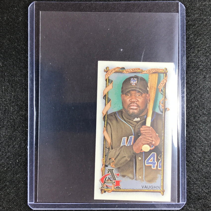2023 Allen And Ginter Mlb Mo Vaughn Mini Allen And Ginter Aandg Parallel Sp No 306