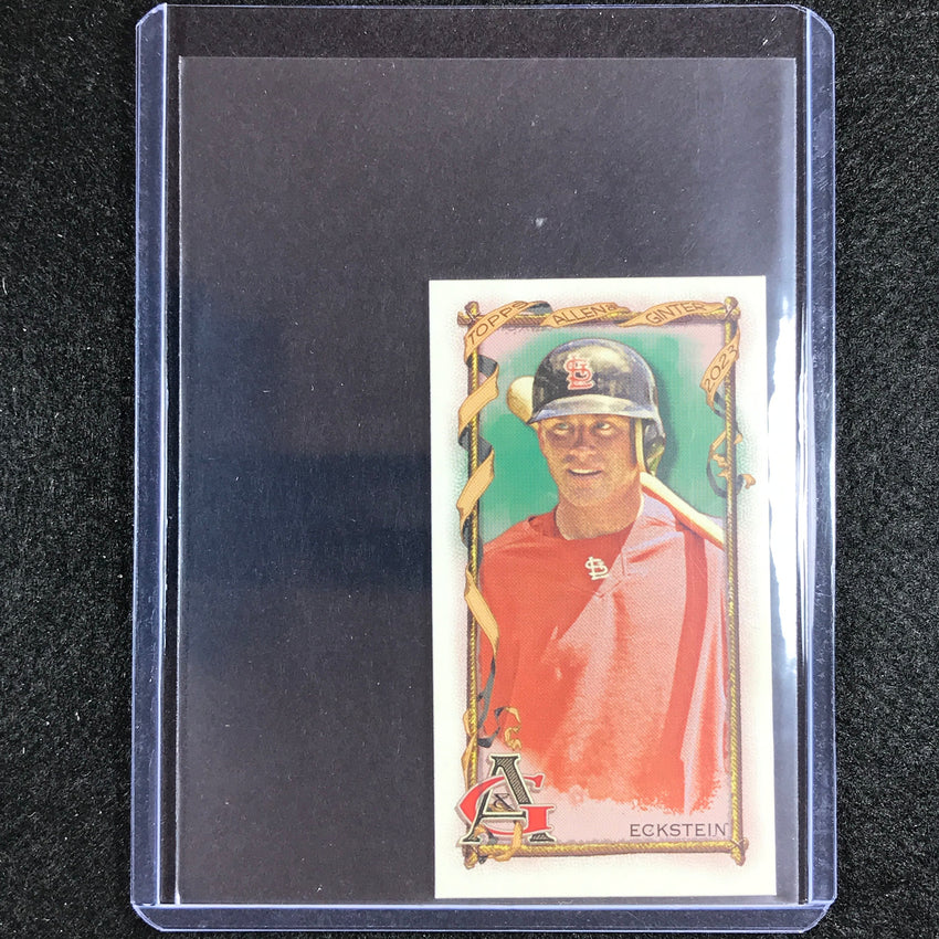 2023 Allen And Ginter Mlb David Eckstein Mini Allen And Ginter Aandg Parallel Sp No 314