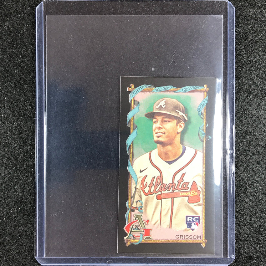2023 Allen And Ginter Mlb Vaughn Grissom Rookie Mini Black Bordered No 50