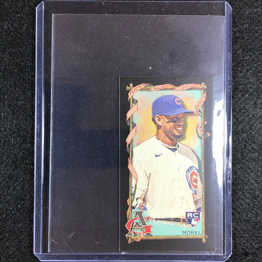 2023 Allen And Ginter Mlb Christopher Morel Rookie Mini Black Bordered No 54