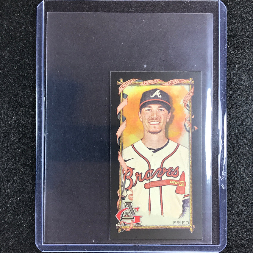 2023 Allen And Ginter Mlb Max Fried Mini Black Bordered No 76