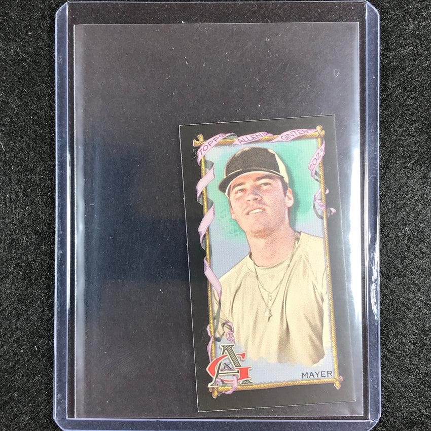 2023 Allen And Ginter Mlb Bear Mayer Mini Black Bordered No 205
