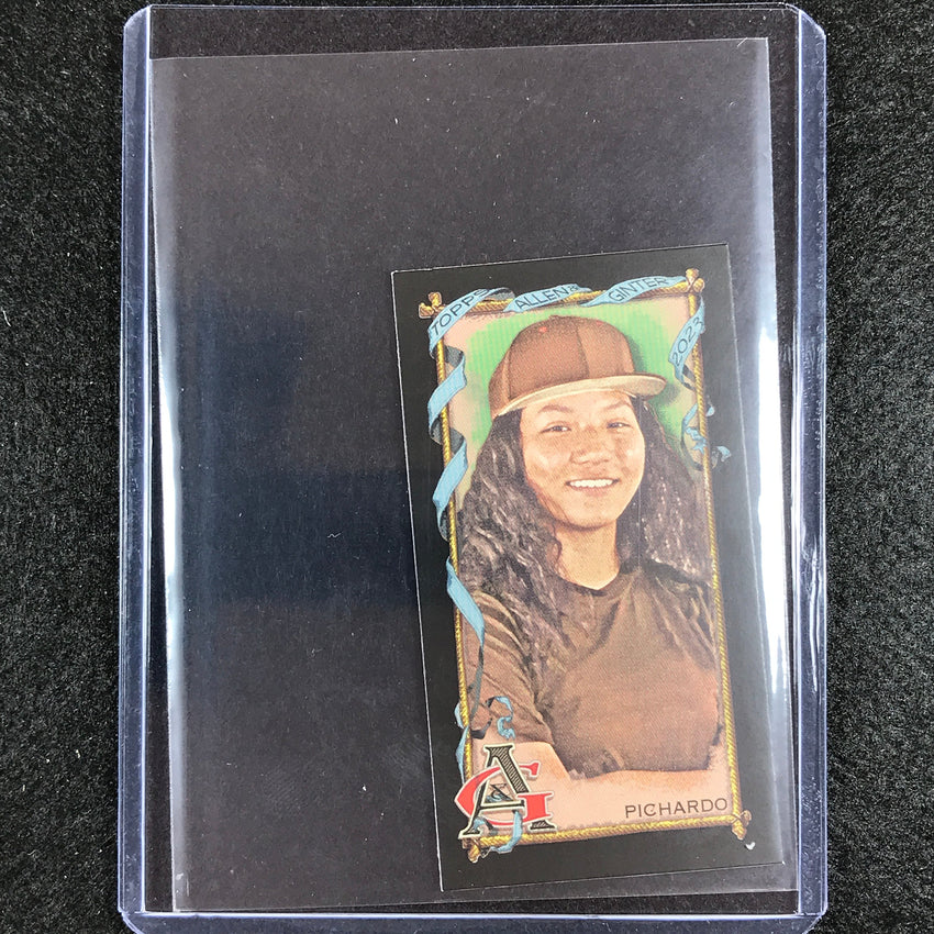 2023 Allen And Ginter Mlb Olivia Pichardo Mini Black Bordered No 213