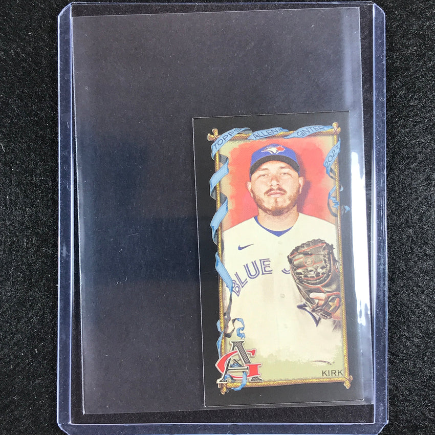 2023 Allen And Ginter Mlb Alejandro Kirk Mini Black Bordered No 250