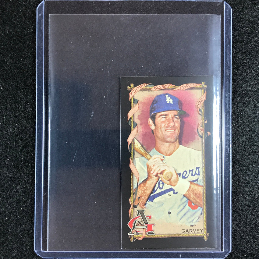 2023 Allen And Ginter Mlb Steve Garvey Mini Black Bordered Sp No 318