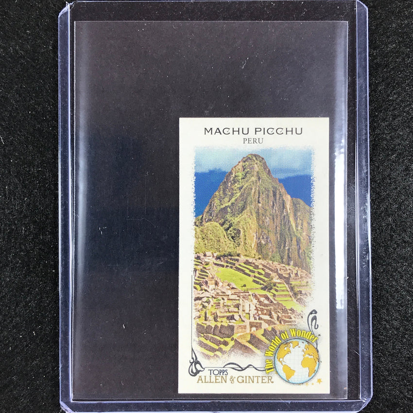 2023 Allen And Ginter Mlb Machu Picchu Peru World Of Wonder Minis No 2