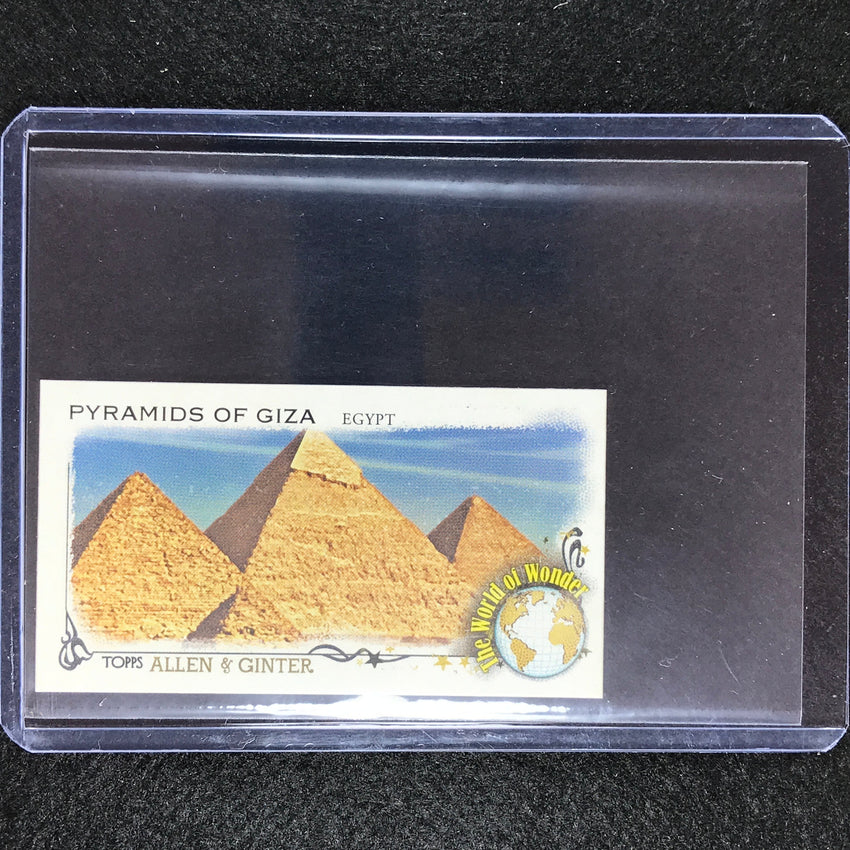 2023 Allen And Ginter Mlb Pyramids Of Giza Egypt World Of Wonder Minis No 3