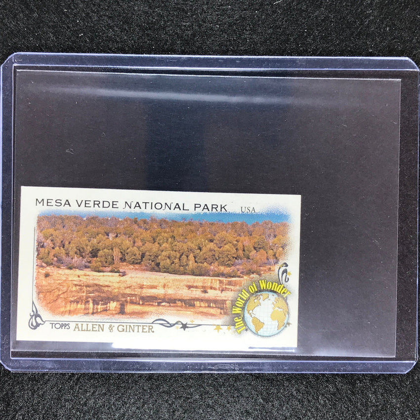 2023 Allen And Ginter Mlb Mesa Verde National Park Usa World Of Wonder Minis No 11