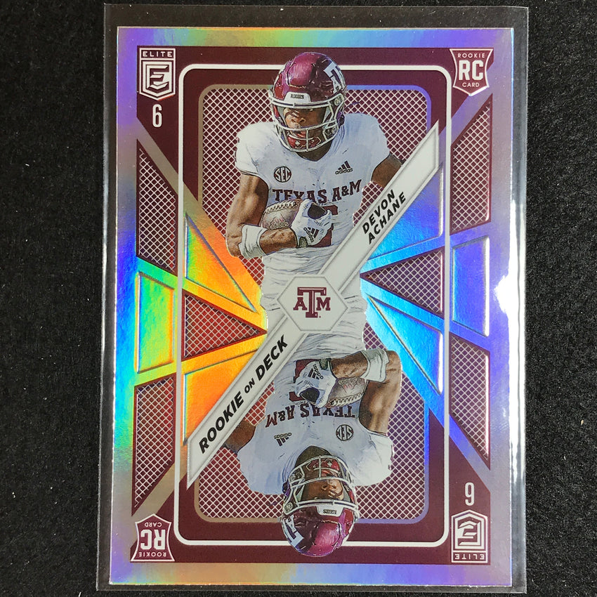 2023 Donruss Elite NFL DEVON ACHANE Rookie on Deck Silver #13