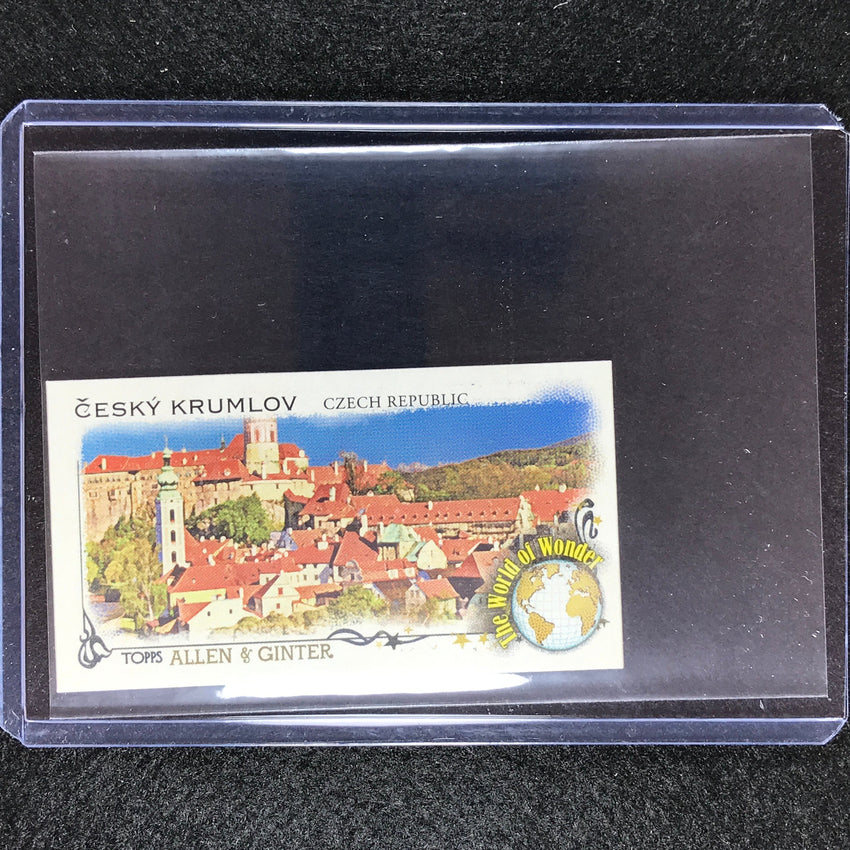 2023 Allen And Ginter Mlb Cesky Krumlov Czech Republic World Of Wonder Minis No 29