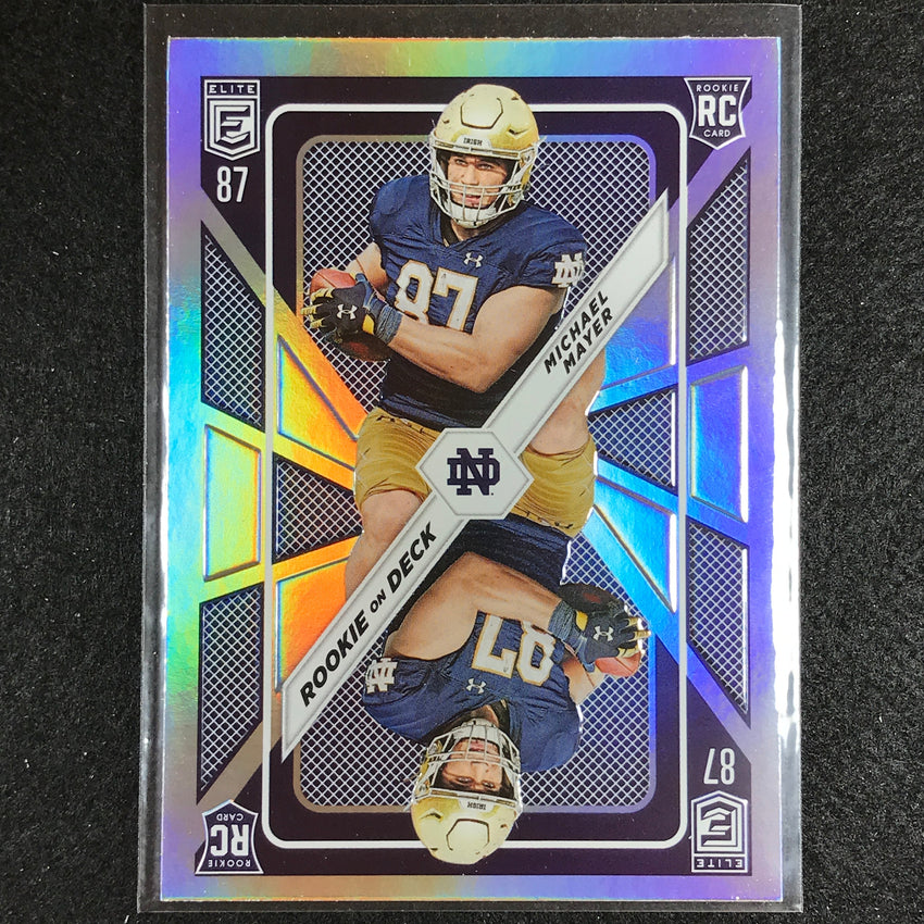 2023 Donruss Elite NFL MICHAEL MAYER Rookie on Deck Silver #14