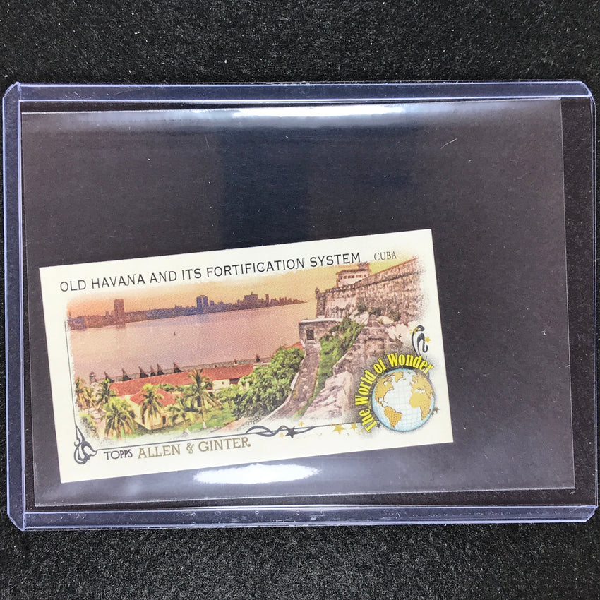 2023 Allen And Ginter Mlb Old Havana Fortification Cuba World Of Wonder Minis No 48