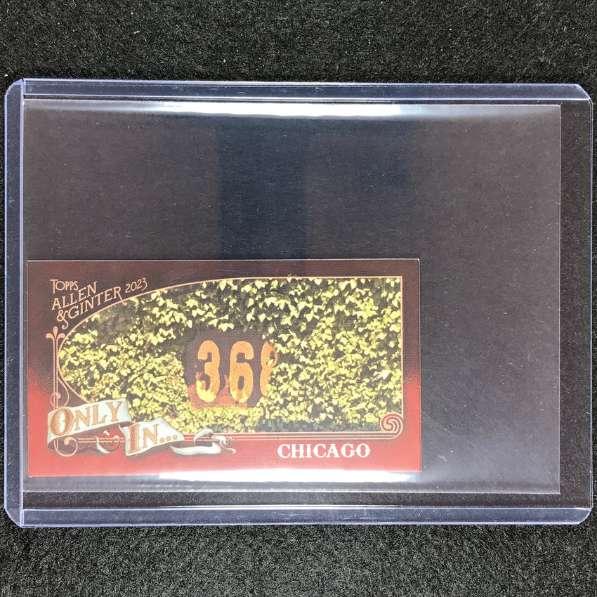 2023 Allen And Ginter Mlb Chicago - Ivy Only In Minis No 5